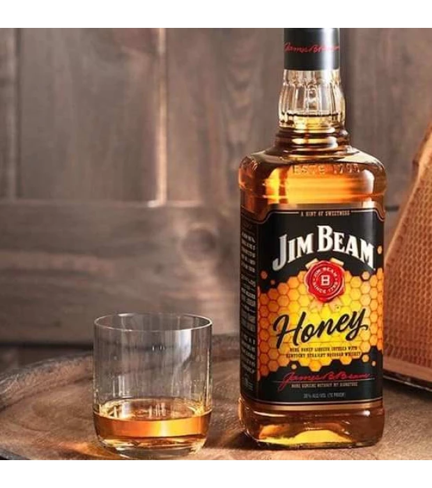 Лікер Jim Beam Honey 4 роки витримки 0,7 л 32,5% купити