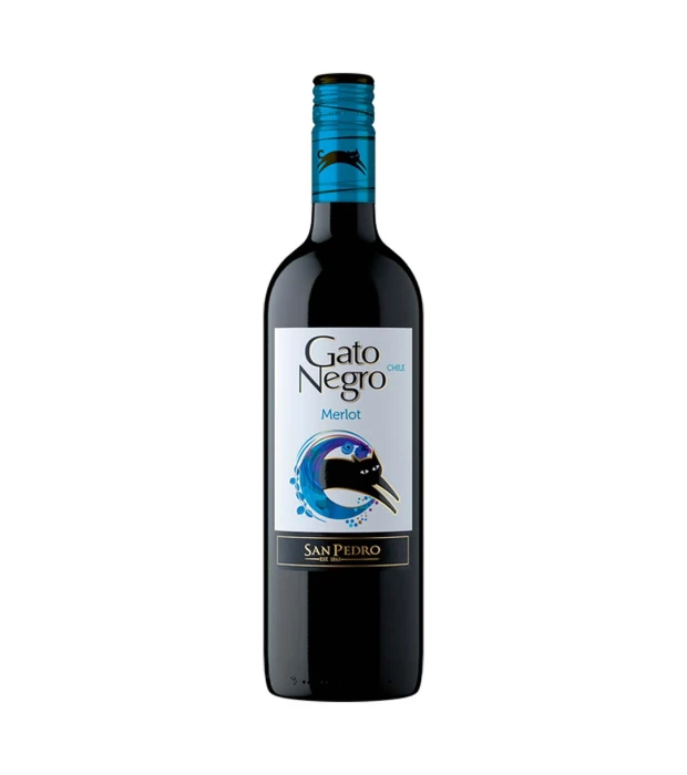 Вино Gato Negro Merlot красное сухое 0,75л 13%