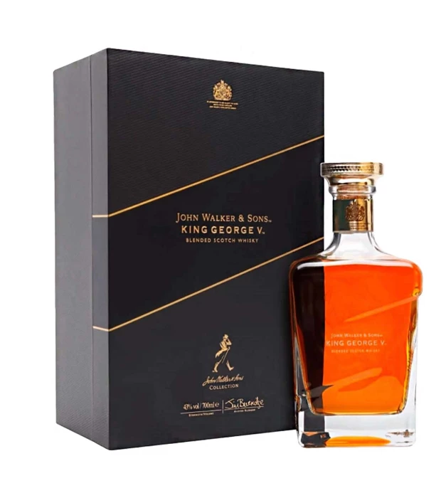 Виски Johnnie Walker Blue Label King George V 0,75л 43% в подарочной упаковке