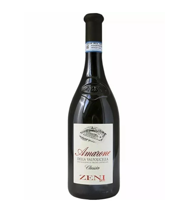 Вино Zeni Amarone della Valpolicella Classico DOC сухое красное 0,75л 15,5%