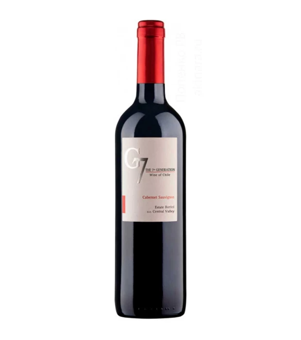Вино G7 Cabernet Sauvignon красное сухое 0,75л 13%