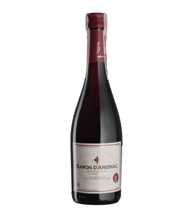 Вино красное полусухое Baron d'Arignac Rouge 0,25л 11%