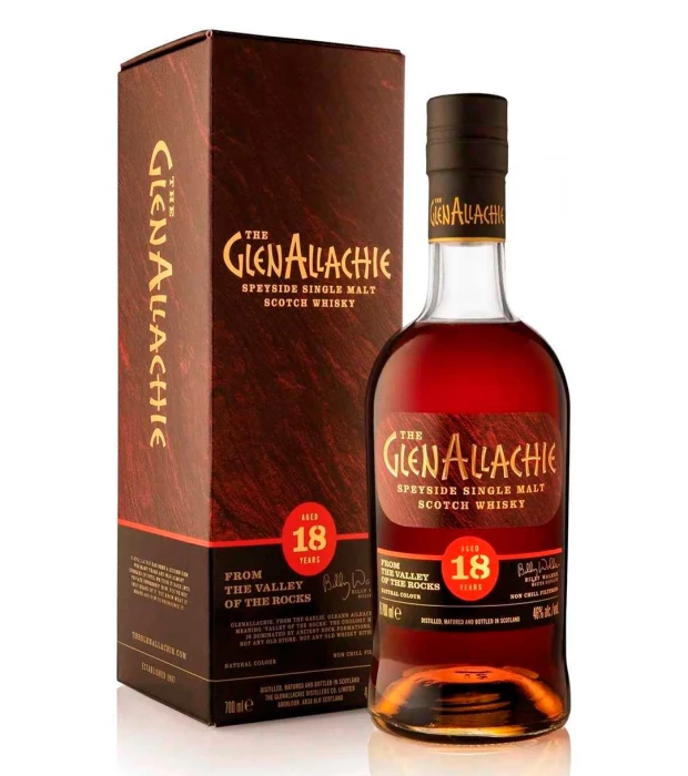 Виски односолодовый GlenAllachie 18yo 0,7л 46%