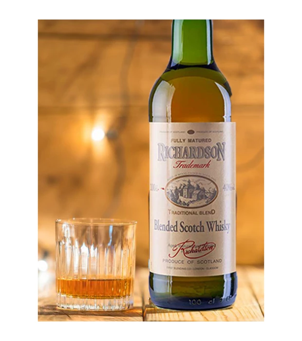 Blended Scotch Whisky Richardson 1л 40% купить