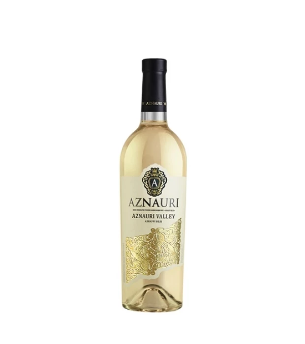 Вино Aznauri Alazani Valley столове напівсолодке біле 0,75 л 9-13%