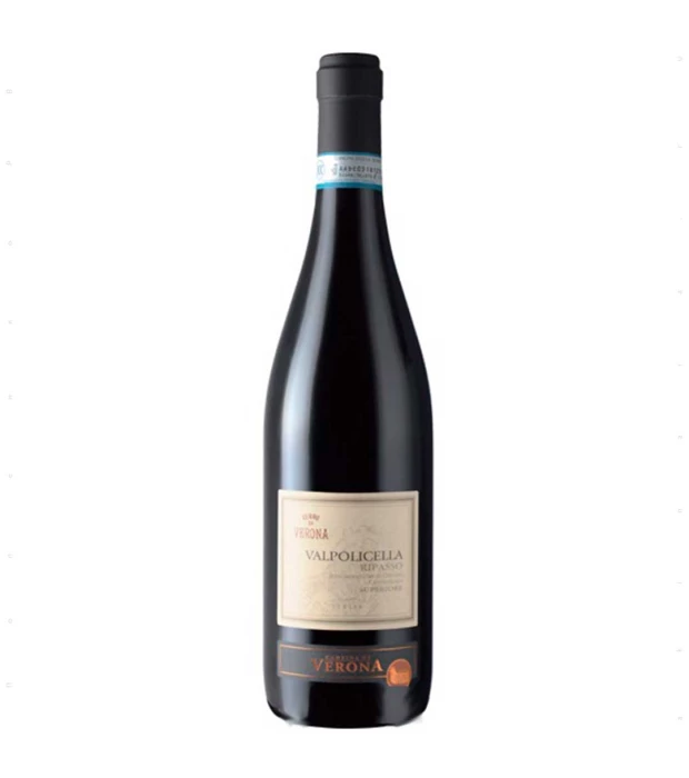Вино Cantina di Verona Valpolicella Ripasso Superiore DOC красное сухое 0,75л 13,5%