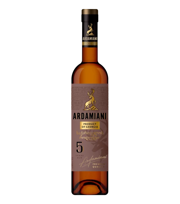 Бренди ординарный Ardamiani выдержка пять лет 0,5л 40%
