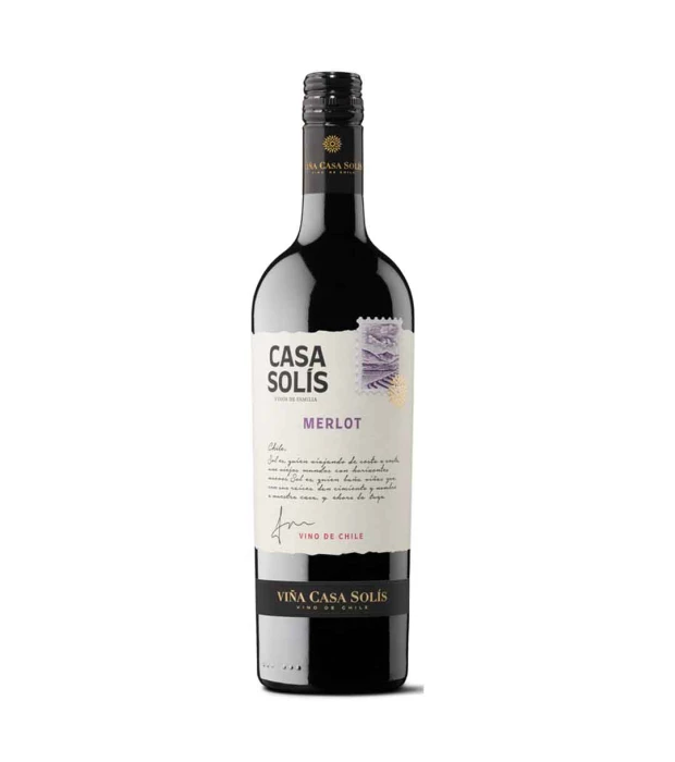 Вино Casa Solis Мерло красное сухое 0,75л 16-18%