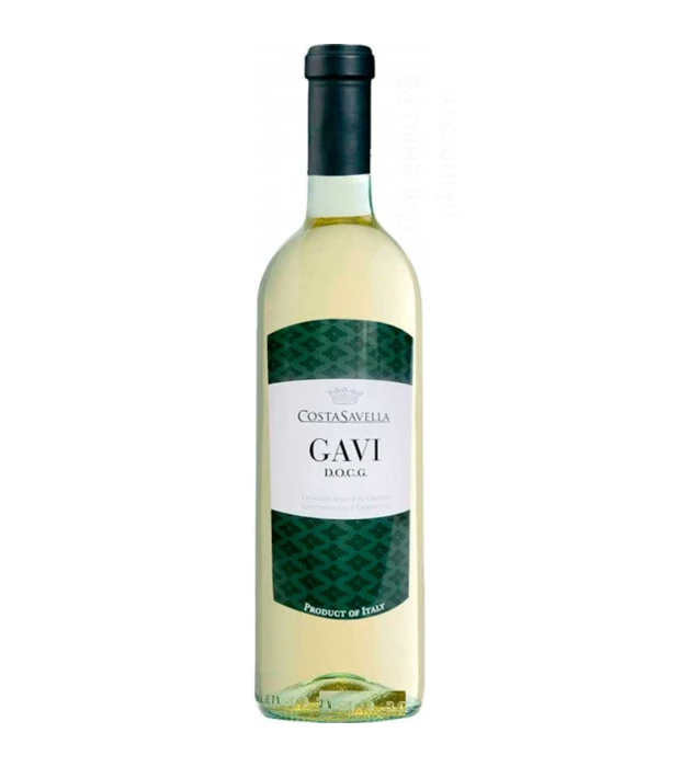 Вино Savella Gavi белое сухое 0,75л 11,5%