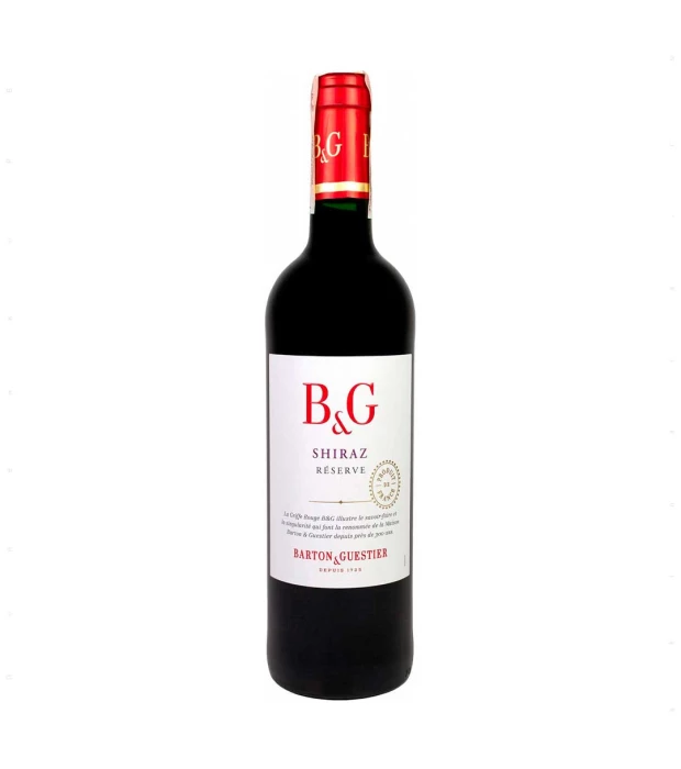 Вино Barton & Guestier Shiraz Reserve червоне сухе 0,75л 12,5%