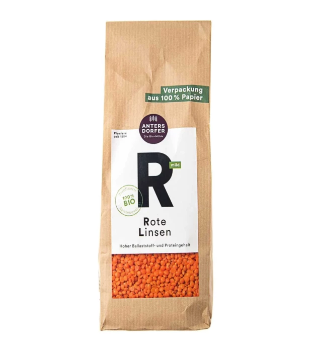 Чечевица красная органическая Antersdorfer Die Bio-Mühle 500 г