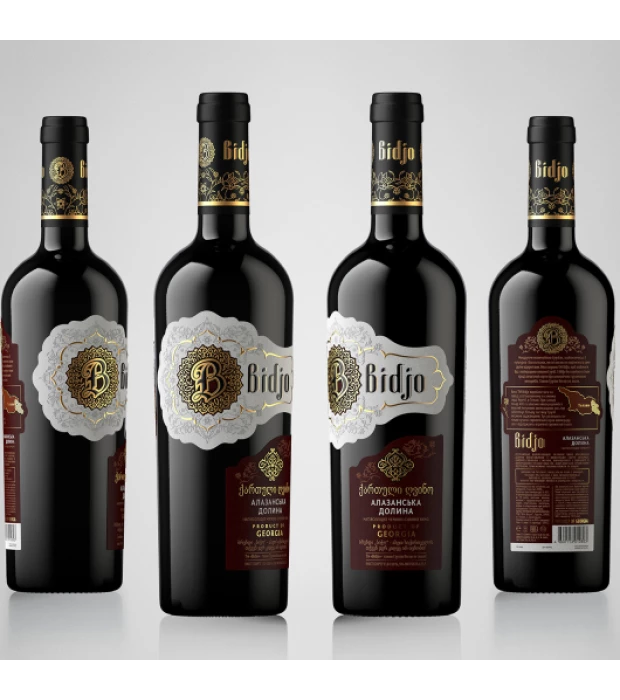 Вино Bidjo Алазанская долина красное полусладкое 0,75л 11-13% в Украине