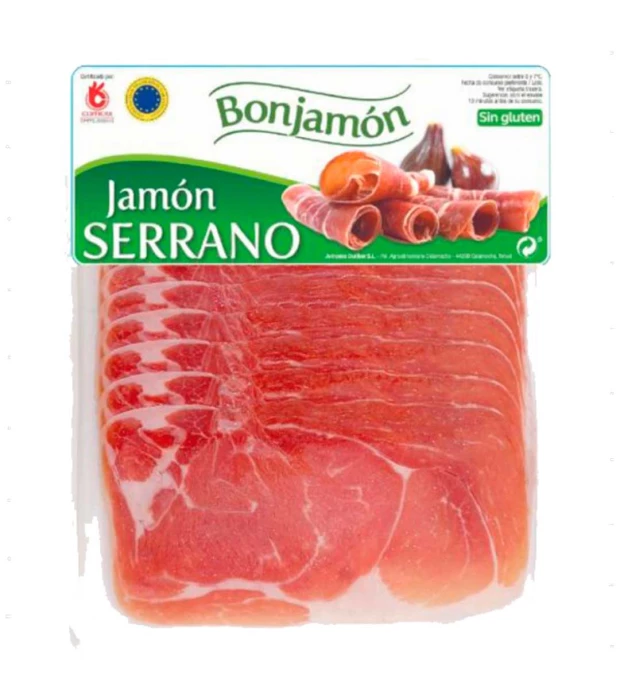 Хамон Серрано нарезка, 11 мес. 500 г