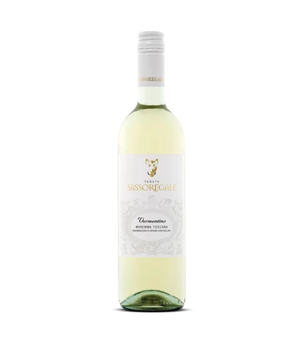 Вино Sassoregale Vermentino DOC белое сухое 0,75л 13,5%
