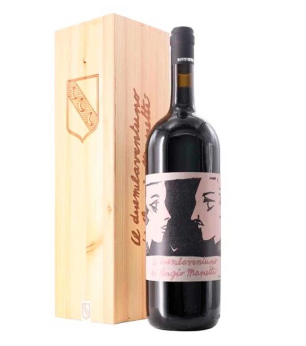 Вино червоне сухе Il Duemilaventiuno di Sergio Manetti 2021 Montevertine (дерев'яна коробка) 1,5л 14%