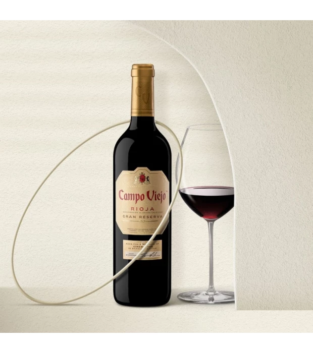 Вино Campo Viejo Rioja Gran Reserva червоне сухе 0,75л 10,5-15% купити
