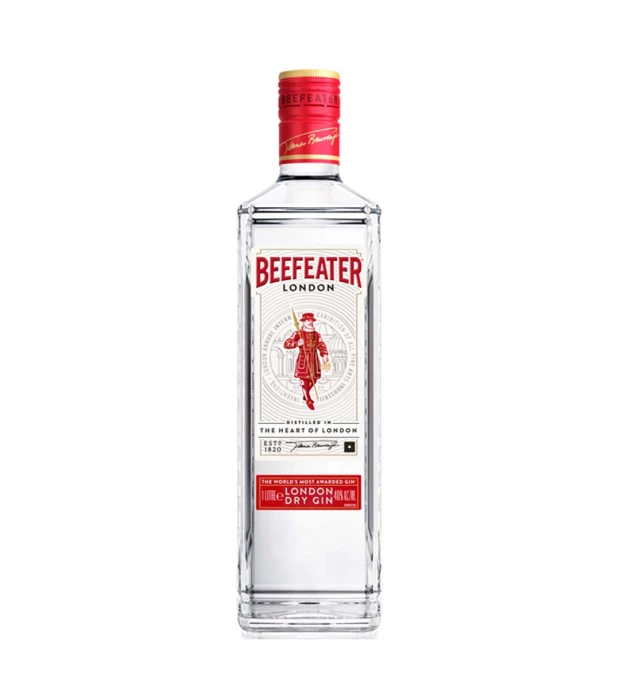 Джин британський Beefeater 1л 40%