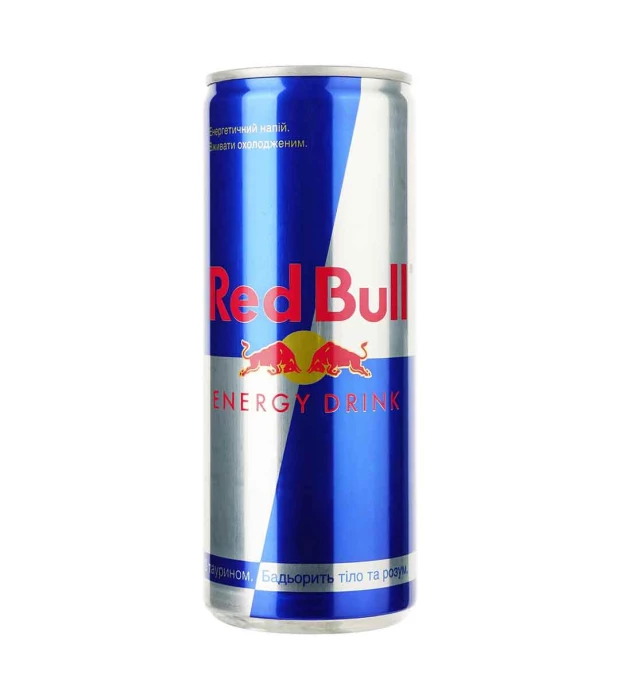Енергетичний напій Red Bull 0,255л