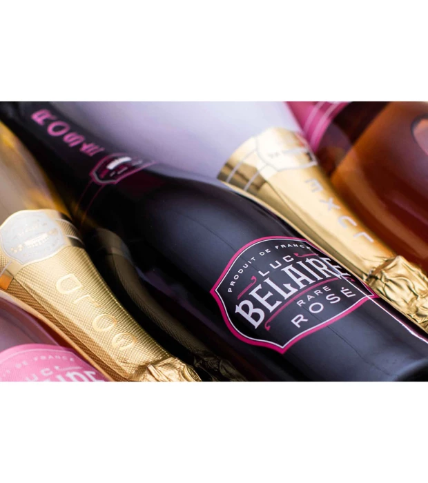 Вино ігристе Luc Belaire Rose Rose Sparkling Wine рожеве брют 0,75л 12,5% купити