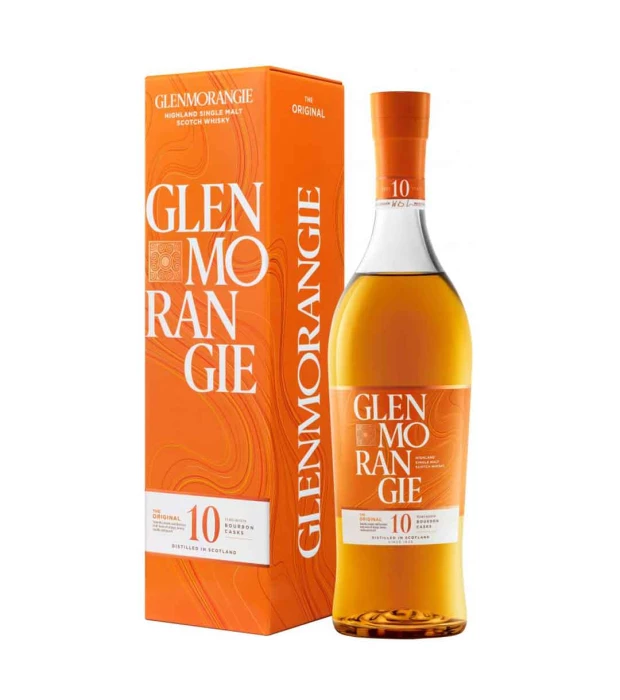 Виски Glenmorangie Original 10 лет выдержки в подарочной упаковке 1 л 40%