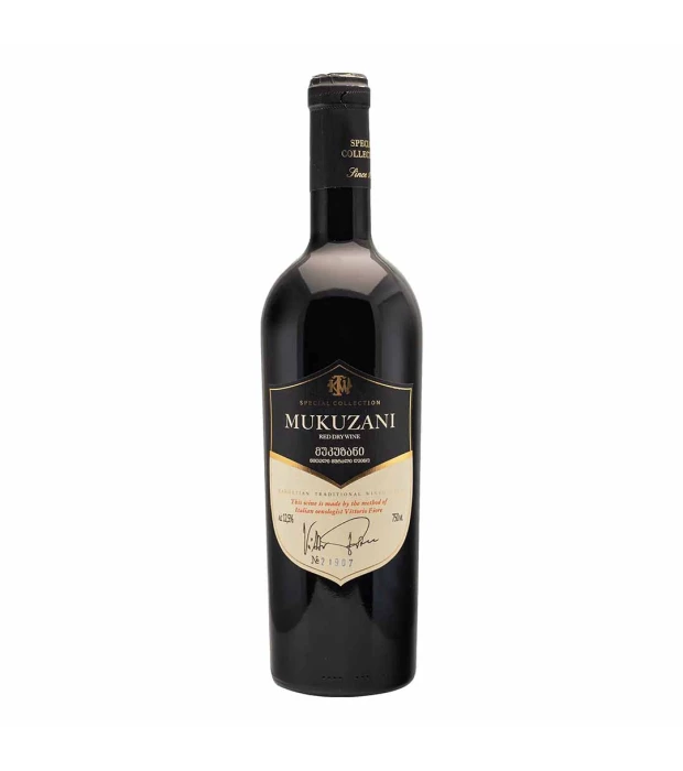 Вино Special Collection Мукузани красное сухое 0,75л 11-12,5%