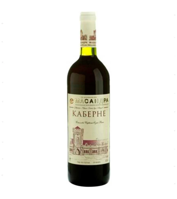 Вино Massandra Cabernet красное сухое 0,75л 9,5-14%