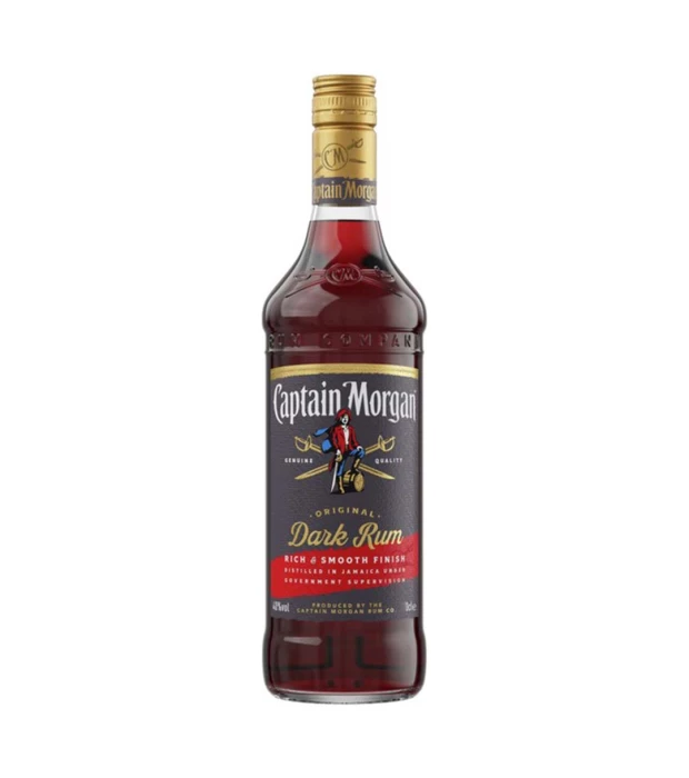 Ром карибський Captain Morgan Dark Rum 1л 40%