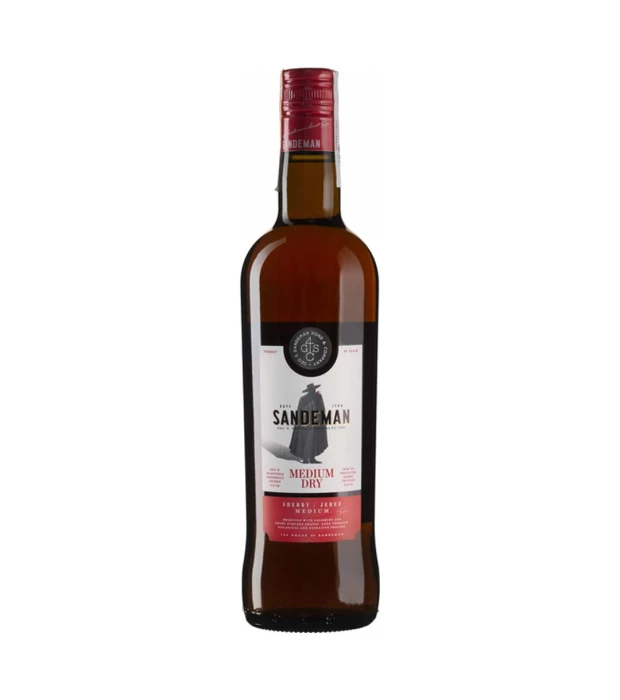 Херес Sandeman Medium Dry Sherry біле напівсухе 0,75л 15%