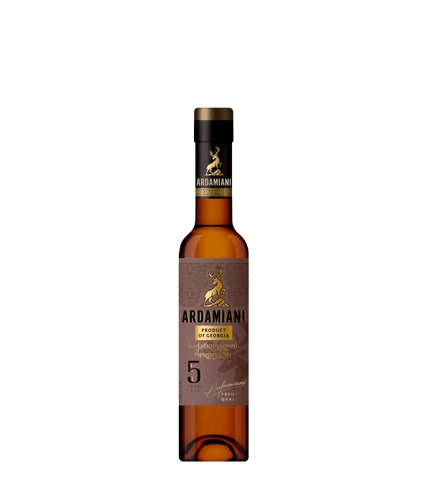 Бренді ординарний Ardamiani витримка п'ять років 0,25 л 40%