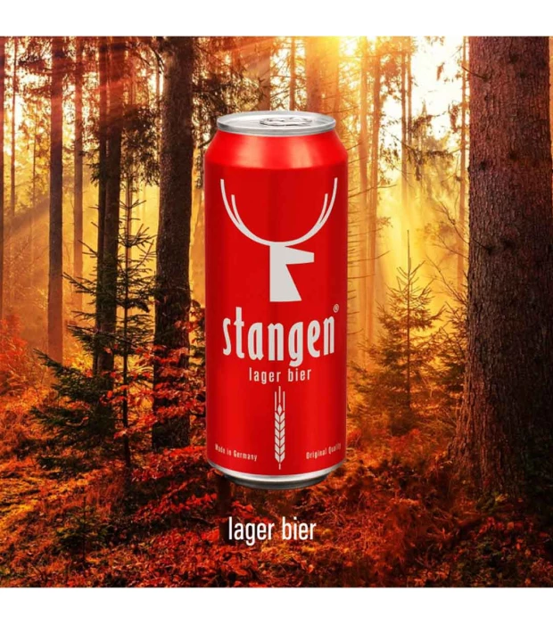 Пиво Stangen Lager Bier світле фільтроване 0,5л 5,4% купити