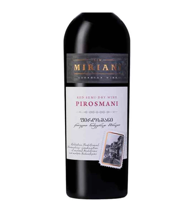 Вино Miriani Піросмані червоне напівсухе 0,75л 11-12% купити