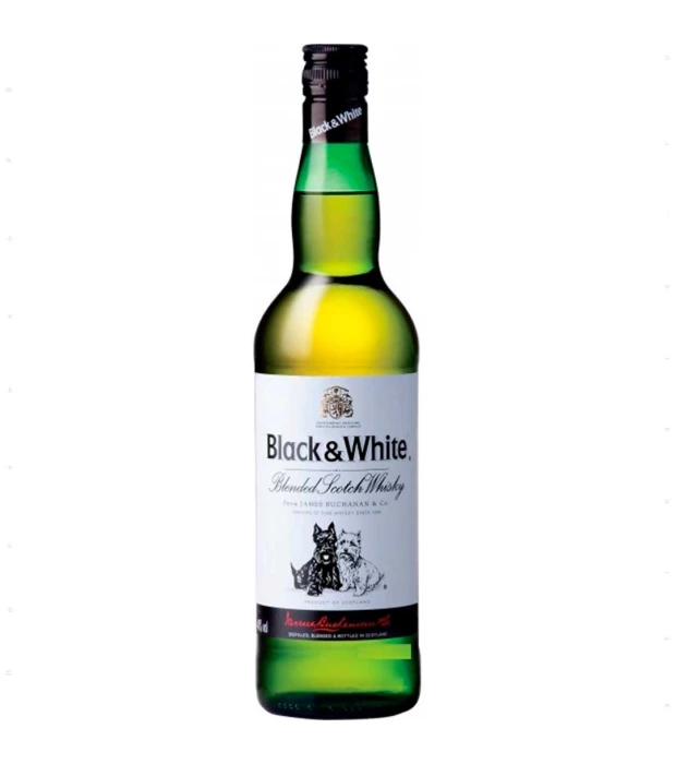 Виски Black&amp;White выдержка 6 лет 0,7 л 40%