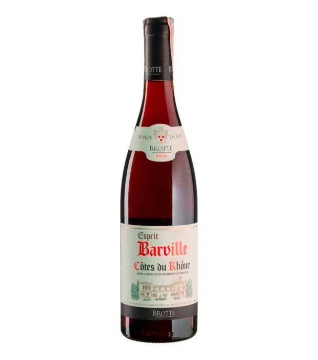 Вино червоне сухе Brotte S.A. Cotes du Rhon Esprit Barville 0,75 л 14%