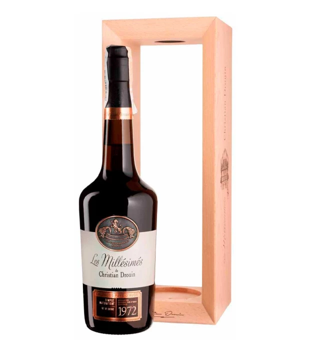 Кальвадос Coeur de Lion 1972, Christian Drouin деревянная коробка 0,75л 42%