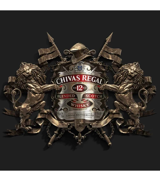 Виски Chivas Regal 12 лет выдержки 0,7л 40% в подарочной металлической упаковке купить
