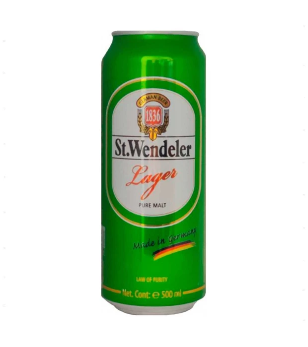 Пиво St.Wendeler Weizen пшеничное 0,5 л 5,3%