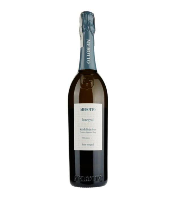 Вино игристое белое брют Merotto Integral Prosecco Superiore Brut Millesimato 0,75л 11,5%