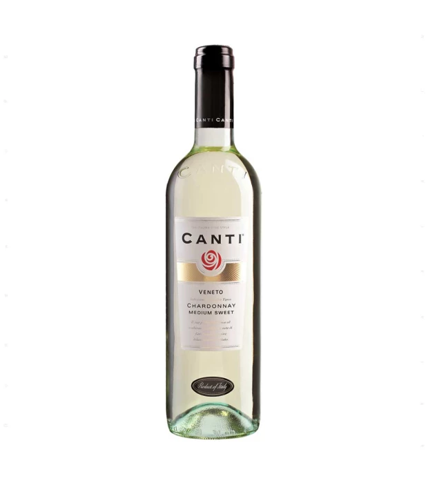 Вино Canti Chardonnay Veneto Medium Sweet белое полусладкое 0,75 л 11.5%
