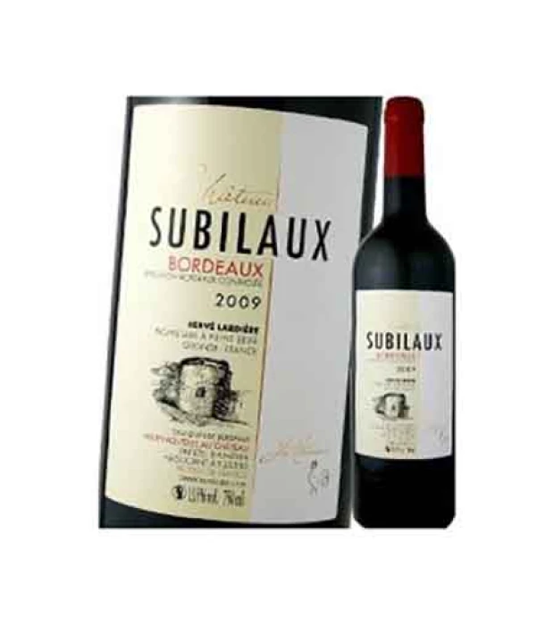 Вино Chateau Subilaux червоне сухе 0,75л 13,5% купити