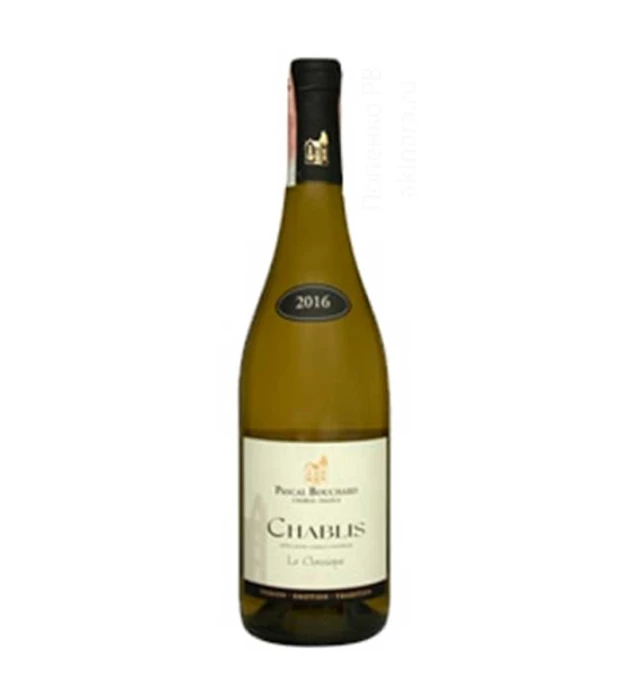 Вино Levert Frеres Chablis белое сухое 0,75л 12,5%