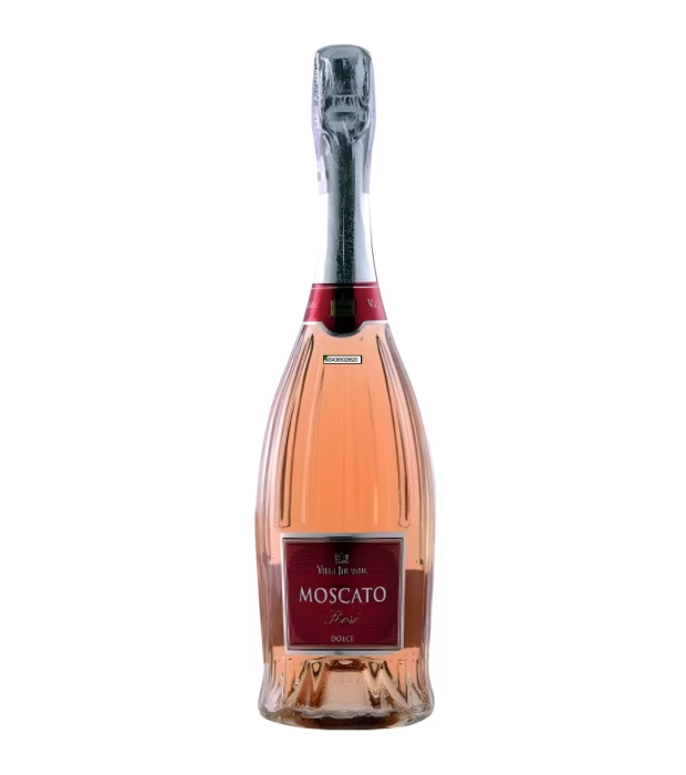 Вино игристое розовое сладкое Santero Muscat Rose Villa Jolanda 0,75л 7,5%