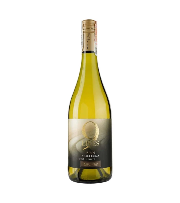 Вино Gato Negro 9 Lives Reserve Chardonnay белое сухое 0,75 л 13,2%