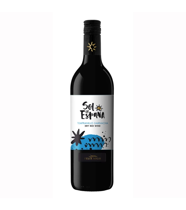 Вино Sol de Espana Tempranillo Garnacha Dry сухе червоне (1458) 0,75л 12,0%