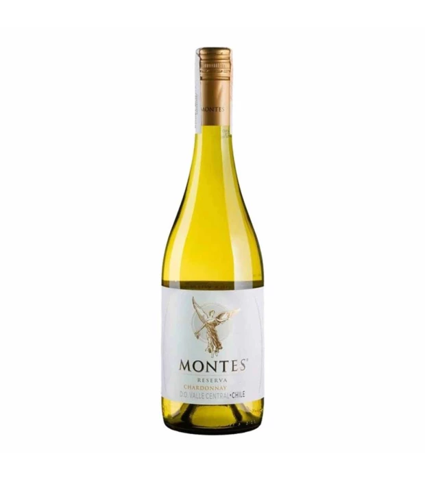 Вино Montes Chardonnay Reserva сухое белое 0,75л 13%