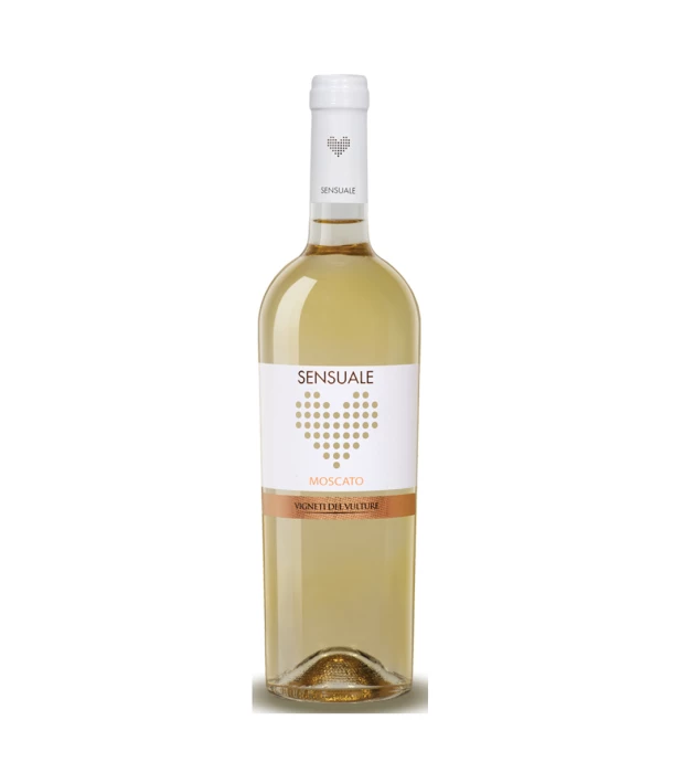 Вино ігристе Sensuale Moscato Basilicata IGP біле напівсолодке 0,75л 9%