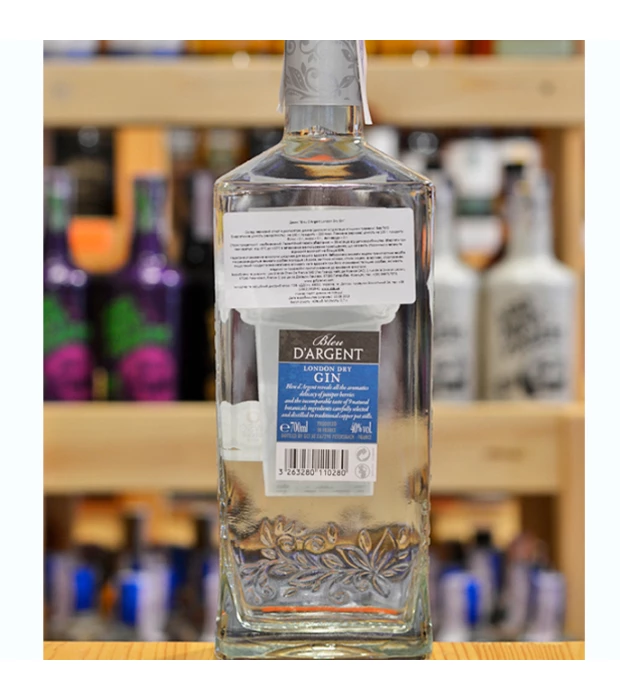 Джин Bleu D'argent London Dry Gin 0,7 л 43,50% купити