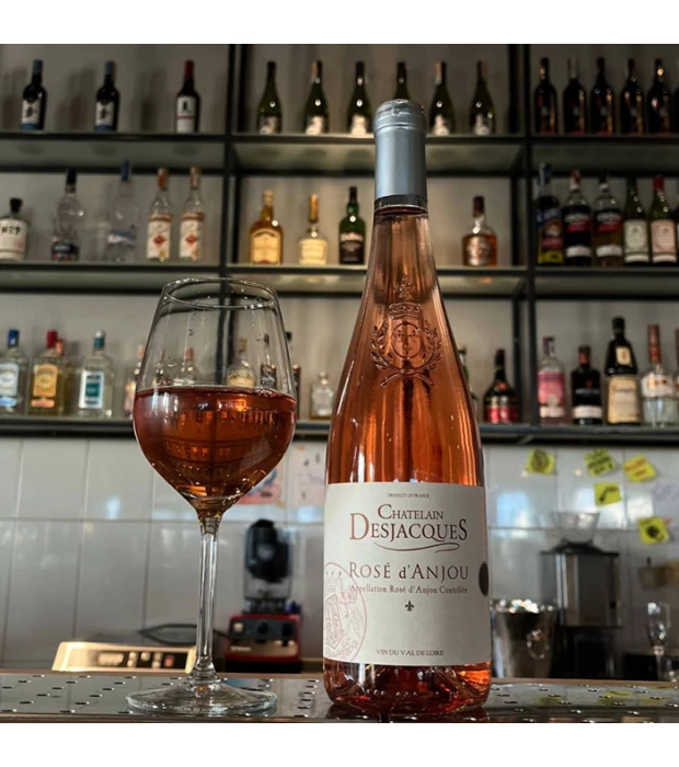 Вино Chatelain Desjacques Rose dAnjou рожеве напівсолодке 0,75л 10,5% купити