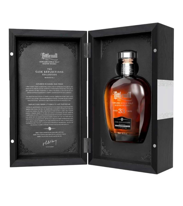 Виски односолодовый выдержанный Littlemill 33yo 0,7л 49,1%