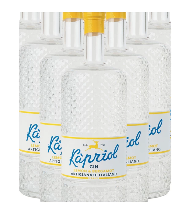 Джин італійський Kapriol Gin Lemone&Bergamotto 0,7л 40,7% купити