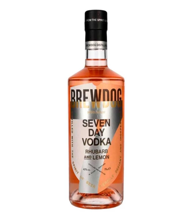 Водка Seven Day Rhubarb and Lemon Vodka 700мл 40%